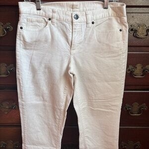 J.crew winter white corduroy